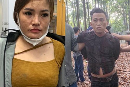 Bắt đôi nam nữ bắn chết người trốn trong rừng cao su