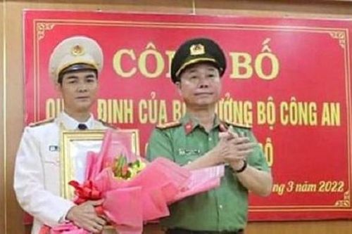 Biệt phái một trưởng phòng Công an đến công tác tại Ban Nội chính Tỉnh ủy Quảng Ngãi