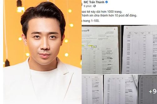 Trấn Thành nói về scandal từ thiện