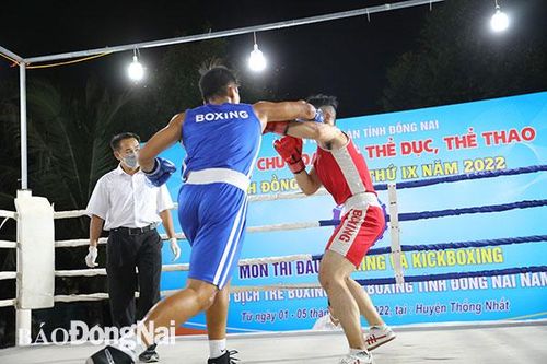 Khởi tranh giải vô địch boxing-kickboxing Đại hội TDTT tỉnh lần IX