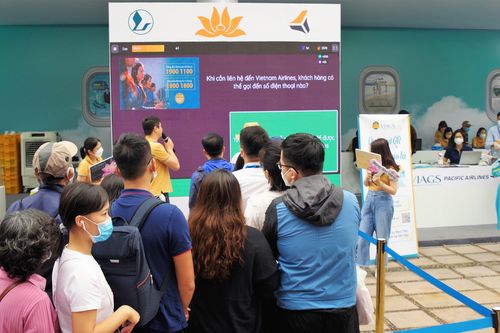 Các hãng hàng không đón hàng chục nghìn khách đến VITM Hanoi 2022