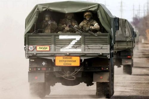 Liên tục xuất hiện ở xe quân sự Nga, Ukraine cấm sử dụng ký tự Z và V trên toàn lãnh thổ