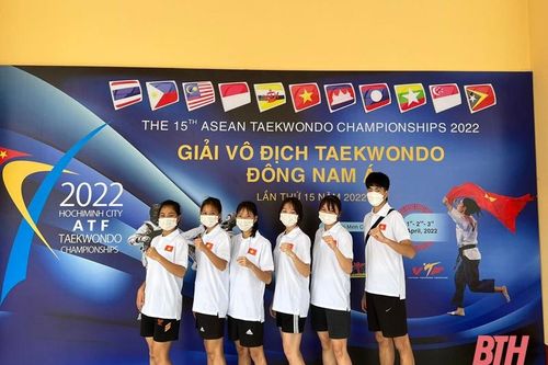 VĐV Thanh Hóa giành HCV trong ngày ra quân Giải vô địch Taekwondo Đông Nam Á