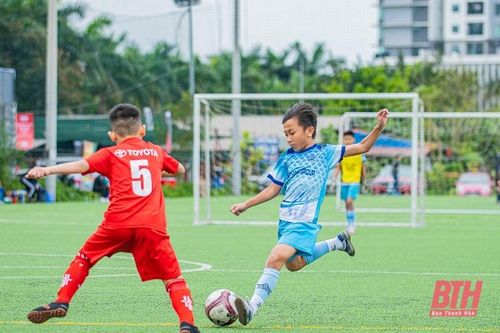 U11 Thanh Hóa tham dự giải Bóng đá Nhi Đồng TBS Cup 2022