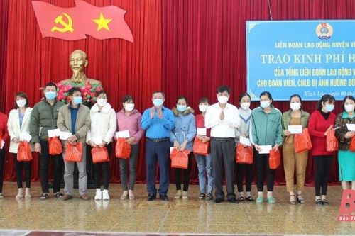 Hỗ trợ đoàn viên, công nhân lao động bị ảnh hưởng bởi dịch COVID-19
