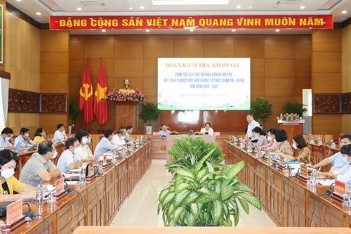 Đồng Tháp: Khảo sát công tác giám sát, phản biện xã hội