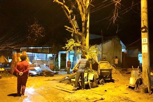 Điện giật làm chết thợ hồ và chủ nhà tại công trình xây dựng