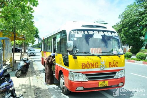 TP Vinh điều chỉnh 3 tuyến xe buýt để vận hành Phố đi bộ