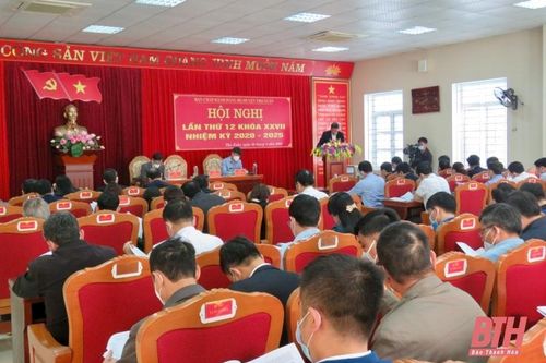Huyện Thọ Xuân triển khai các kế hoạch trọng tâm về giải phóng mặt bằng, xây dựng xã nông thôn mới