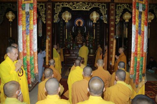 Tưởng niệm húy nhật Hòa thượng Thích Chánh Trực tại tổ đình Kim Tiên