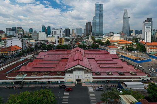 Chợ Bến Thành đìu hiu