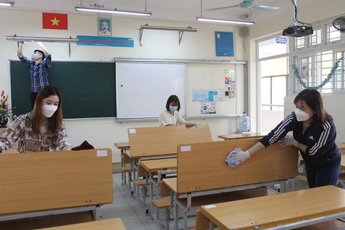 Trường học Hà Nội chuẩn bị chu đáo đón học sinh tiểu học, lớp 6 trở lại trường