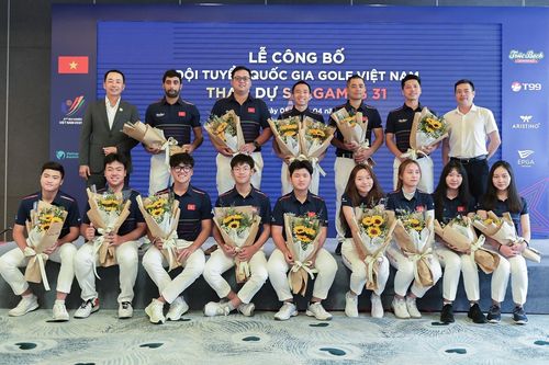 Đội tuyển Golf Việt Nam dự SEA Games 31 với đội hình trẻ nhất lịch sử