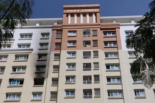 Cháy căn hộ chung cư Tô Ký Tower nghi do phóng hỏa