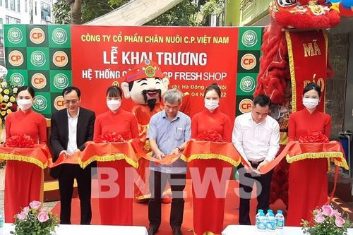 C.P. Việt Nam khai trương Hệ thống Fresh Shop đầu tiên tại Hà Nội