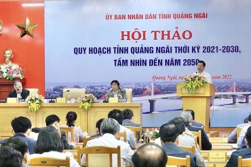 Quảng Ngãi đang có nguy cơ xung đột rất lớn giữa phát triển công nghiệp với bảo vệ môi trường