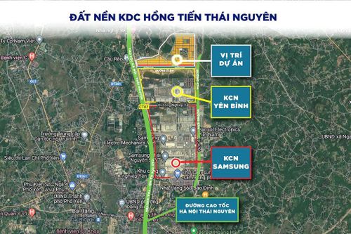 Sốt đất đấu giá KDC Hồng Tiến Phổ Yên, Thái Nguyên