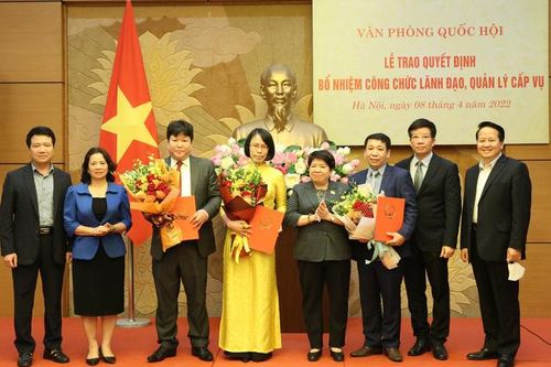 Bổ nhiệm nhân sự Văn phòng Quốc hội, Bộ Y tế
