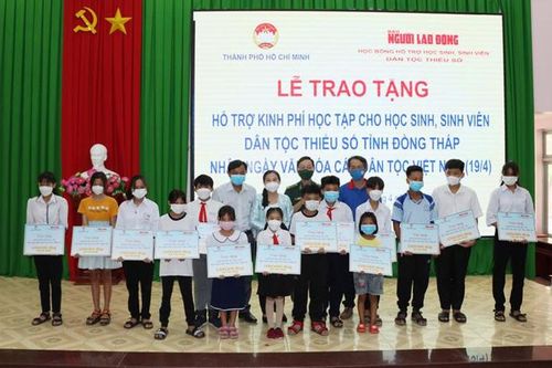 Đồng Tháp: Học sinh, sinh viên dân tộc được hỗ trợ kinh phí học tập