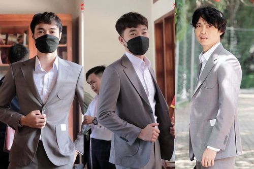 'Chủ tịch' Văn Toàn, Tuấn Anh và dàn sao HAGL diện vest cực ngầu