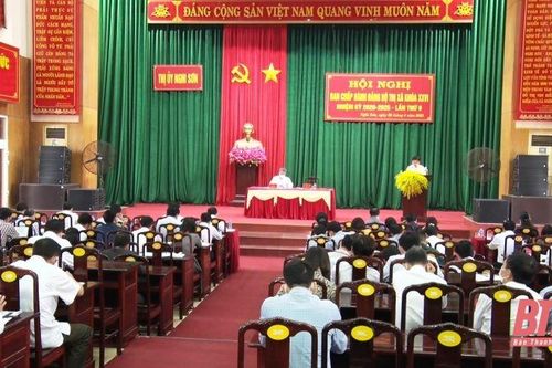 BCH Đảng bộ thị xã Nghi Sơn triển khai nhiệm vụ quý II năm 2022