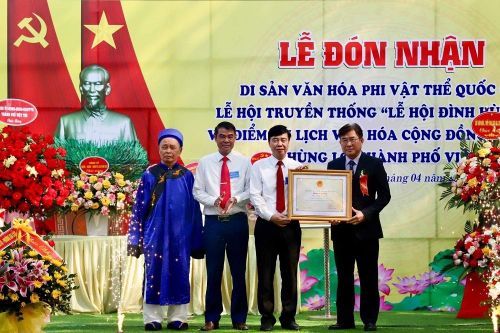 Phú Thọ: 'Lễ hội đình Hùng Lô' được công nhận là di sản văn hóa phi vật thể quốc gia
