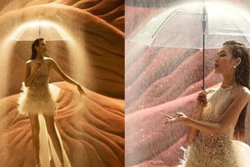 Trở lại sàn diễn thời trang, Hoa hậu Đỗ Thị Hà gây bão mạng với màn catwalk đỉnh của chóp
