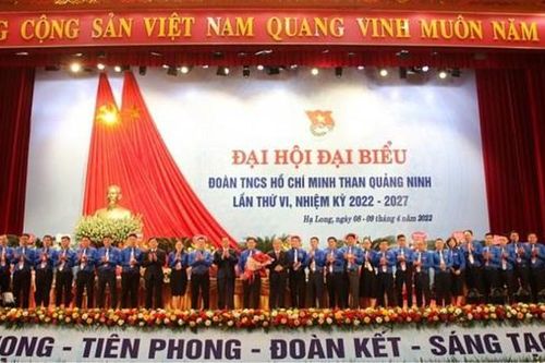 Ông Vũ Hồng Hậu tiếp tục được tín nhiệm bầu giữ chức Bí thư Đoàn Than Quảng Ninh khóa VI