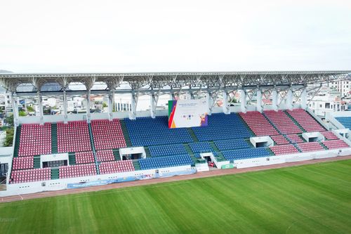 Cận cảnh sân nhà Cẩm Phả của đội tuyển nữ Việt Nam tại SEA Games 31