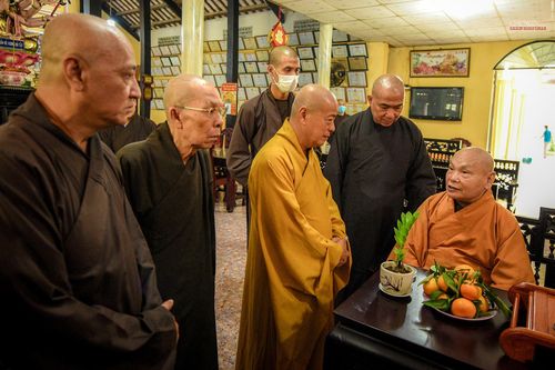 Hòa thượng Chủ tịch Hội đồng Trị sự về thăm tổ đình Phước Tường - Nơi xuất gia tu học ở Trà Vinh