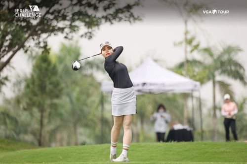 Nữ golfer Kim Nguyên: 'Tôi mong muốn được học hỏi bạn chơi'