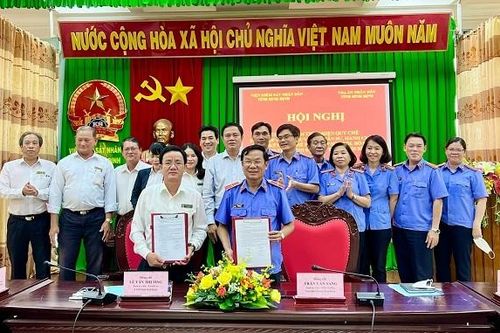 VKSND và TAND Bình Định sơ kết 5 năm thực hiện quy chế phối hợp liên ngành