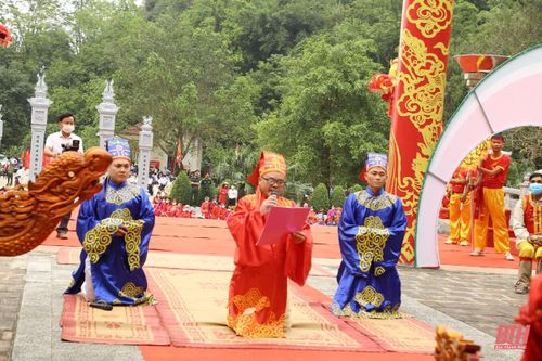 Khai mạc lễ hội Mai An Tiêm và Đại hội thể dục - thể thao huyện Nga Sơn lần thứ IX năm 2022