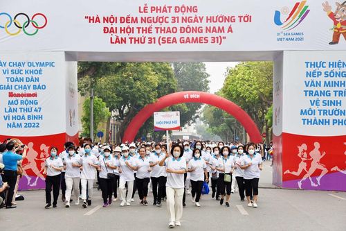 Lễ phát động 'Hà Nội đếm ngược 31 ngày hướng tới SEA Games 31'