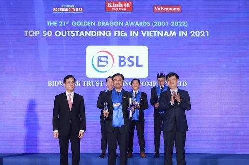 BSL được vinh danh là 'Nhà cung cấp Dịch vụ Tài chính tin cậy'