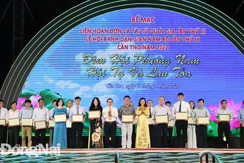 Đồng Nai đoạt huy chương vàng toàn đoàn Liên hoan đờn ca tài tử quốc gia 2022
