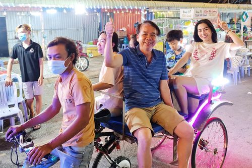 Trải nghiệm xe lôi ở Hà Tiên