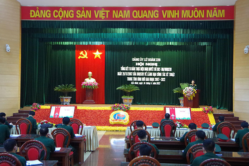 Lữ đoàn 229 (Binh chủng Công binh) tổng kết 15 năm lãnh đạo công tác kỹ thuật