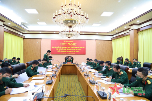 Hạn chế đến mức thấp nhất tình trạng vi phạm pháp luật trong Quân đội