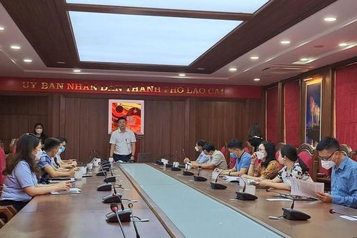 Thành phố Lào Cai tổ chức họp báo quý I năm 2022