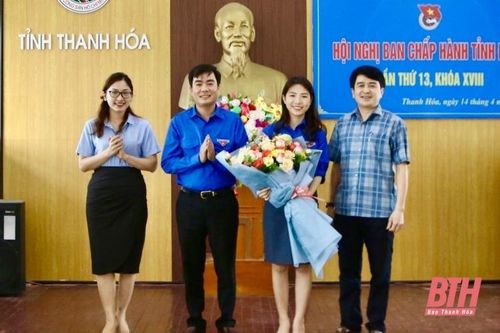 Tỉnh đoàn Thanh Hóa có thêm nữ Phó Bí thư