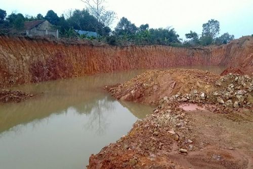 Thái Nguyên thanh tra mỏ đất khai thác 'bát nháo'