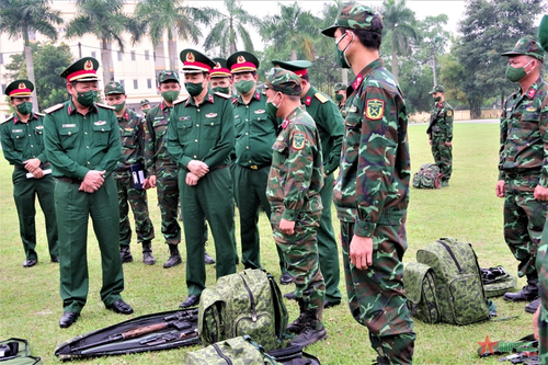 Bộ Tổng Tham mưu kiểm tra công tác sẵn sàng chiến đấu tại một số đơn vị