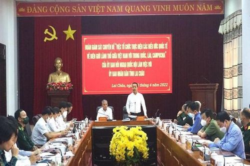 Lai Châu: Giữ vững đường biên giới hòa bình, ổn định, hữu nghị và phát triển.