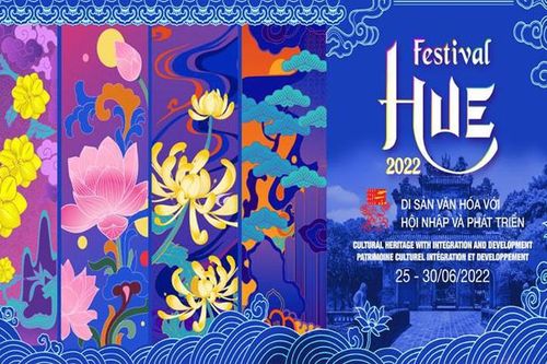 Poster chính thức của Festival Huế 2022