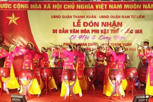 'Lễ hội 5 làng Mọc' - Di sản văn hóa phi vật thể quốc gia
