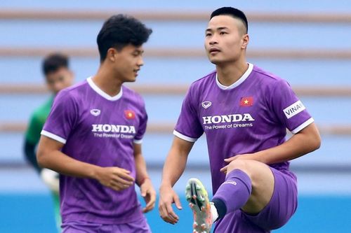 Thanh Bình, Việt Anh vắng mặt ở buổi tập của U23 Việt Nam