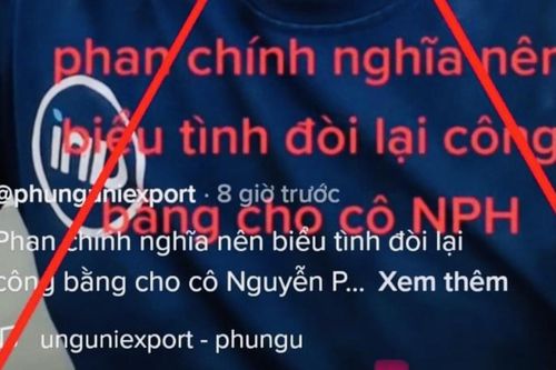 Xử phạt đối tượng kêu gọi 'fan chính nghĩa' biểu tình ủng hộ bà Nguyễn Phương Hằng