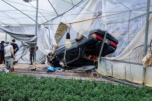 Lâm Đồng: Ôtô rơi dưới vực sâu, hai nạn nhân gãy chân tay