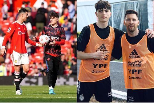 Sao trẻ MU khen Ronaldo xuất sắc nhất, bạn thân Messi để lại bình luận gây sốt